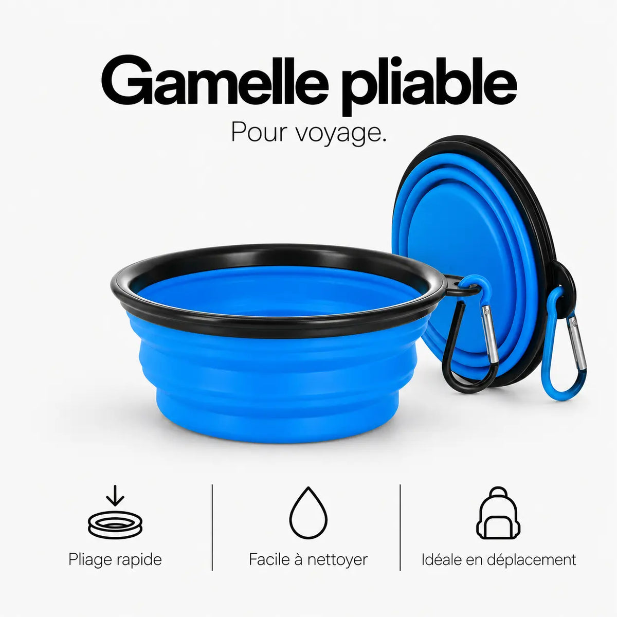 Bradroi Gamelle de voyage pliable Trynx