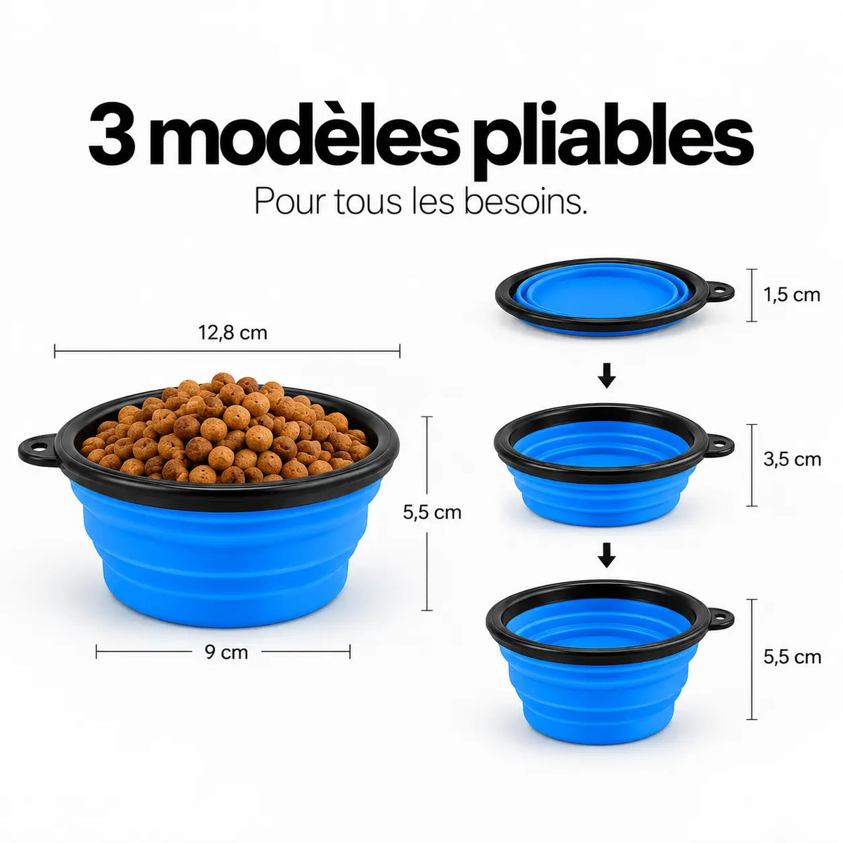 Bradroi Gamelle de voyage pliable Trynx
