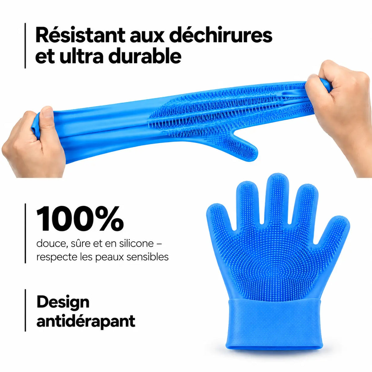 Bradroi Gant de Toilettage Luknéa