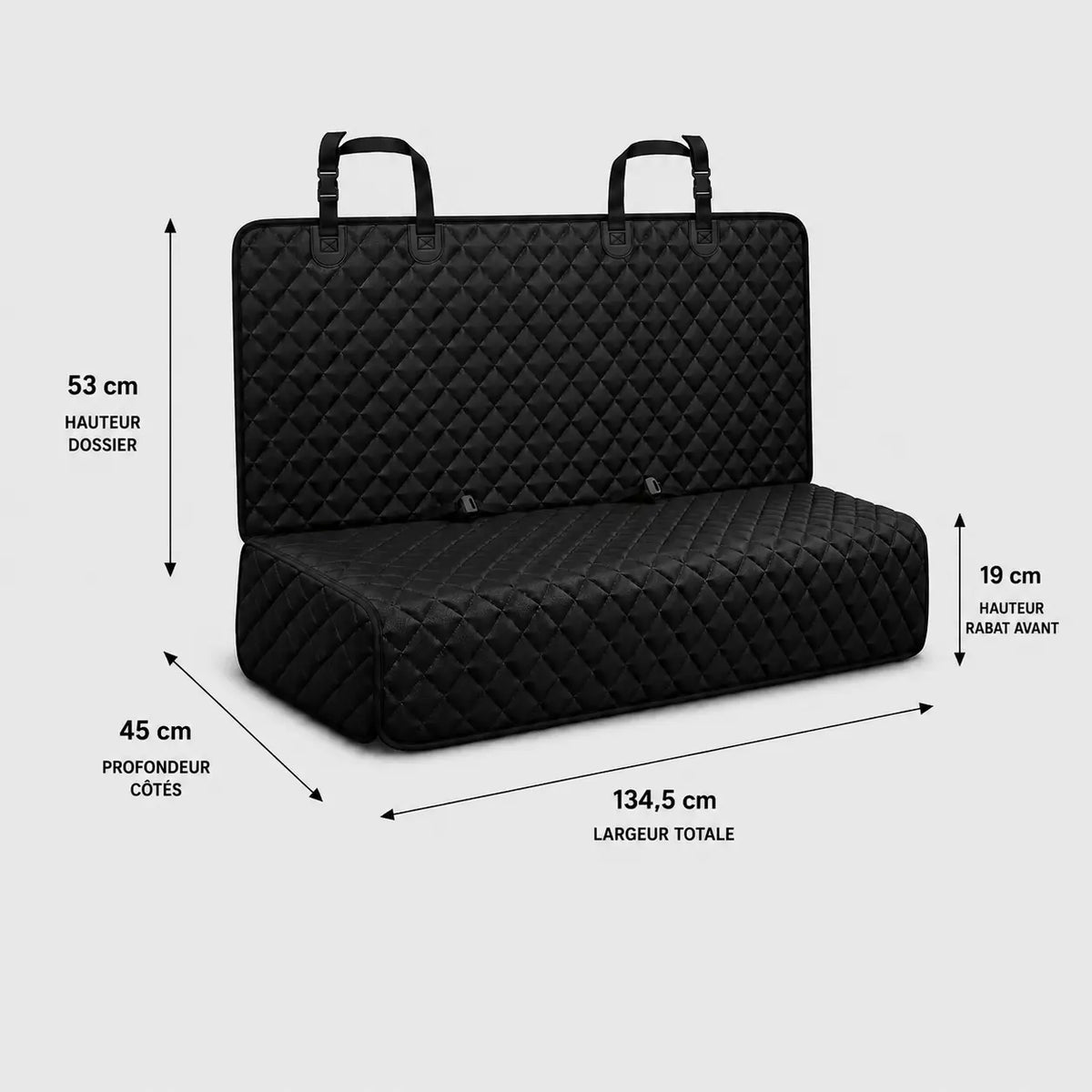 Bradroi Housse Banquette Arrière Marden