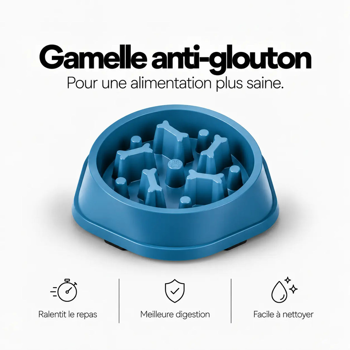 Bradroi Gamelle Anti-Glouton Mleek