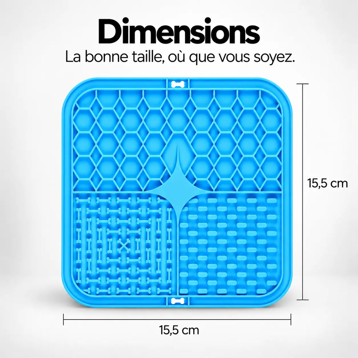 Bradroi Tapis de léchage Anti-stress Tynero